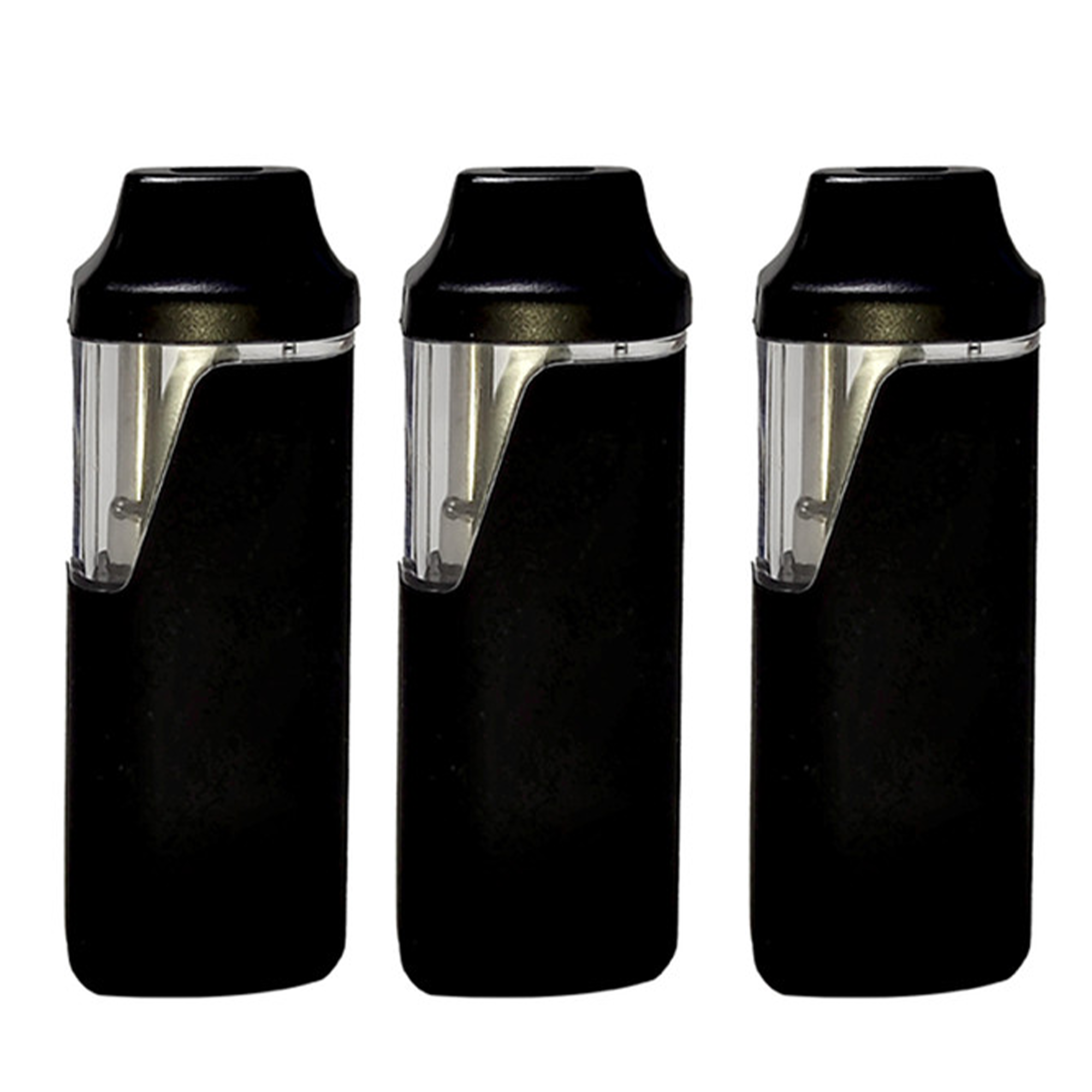 Blank Ceramic Black Core 510 Thread 1g Carts (500 Units / Per Lot)