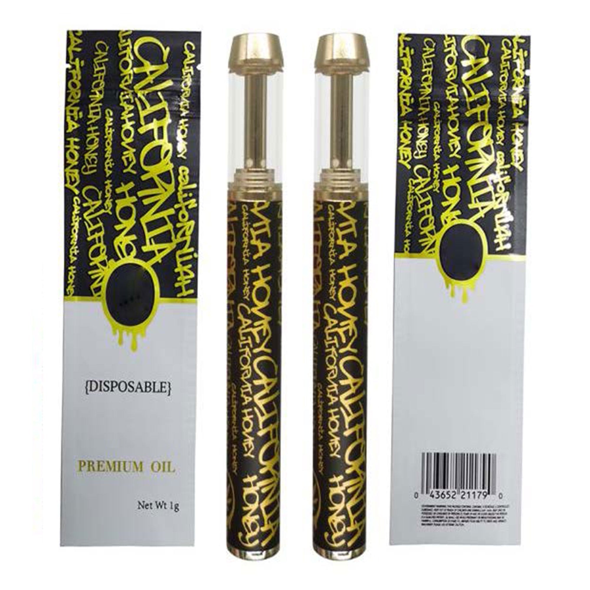 California Honey 1g Gold Disposable Vapes (400 Units / Per Lot)